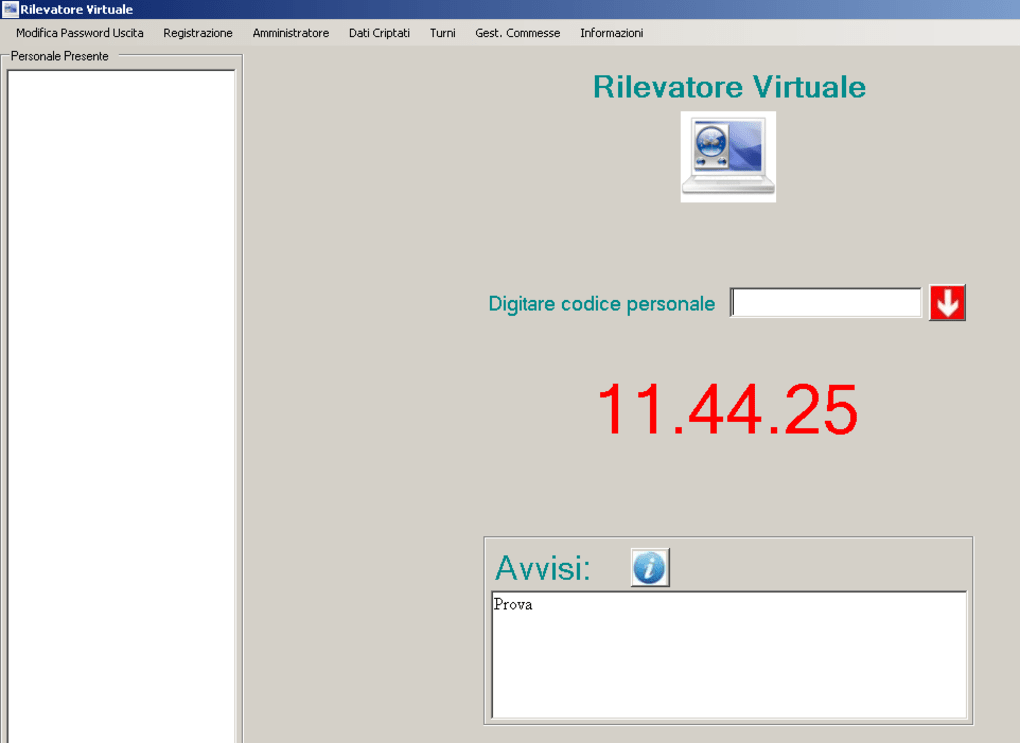 Rilevatore Presenze Virtuale - Download