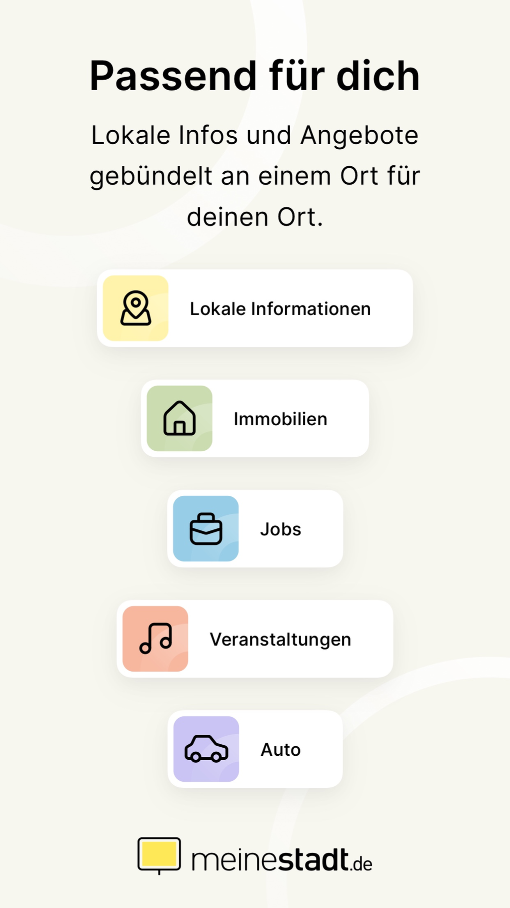 meine stadt de jobangebote