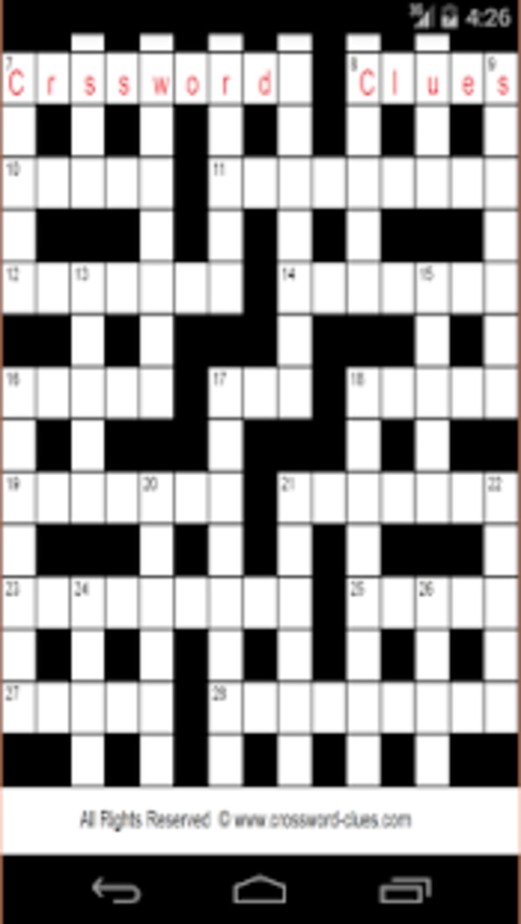 Crossword Solver Clue Best Crossword solver 2018 for Android Download
