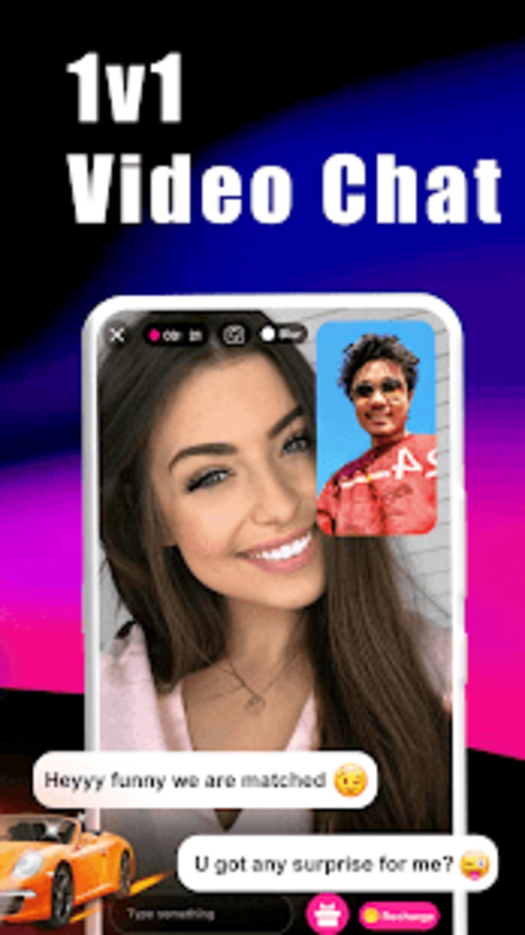 Video chat with random app