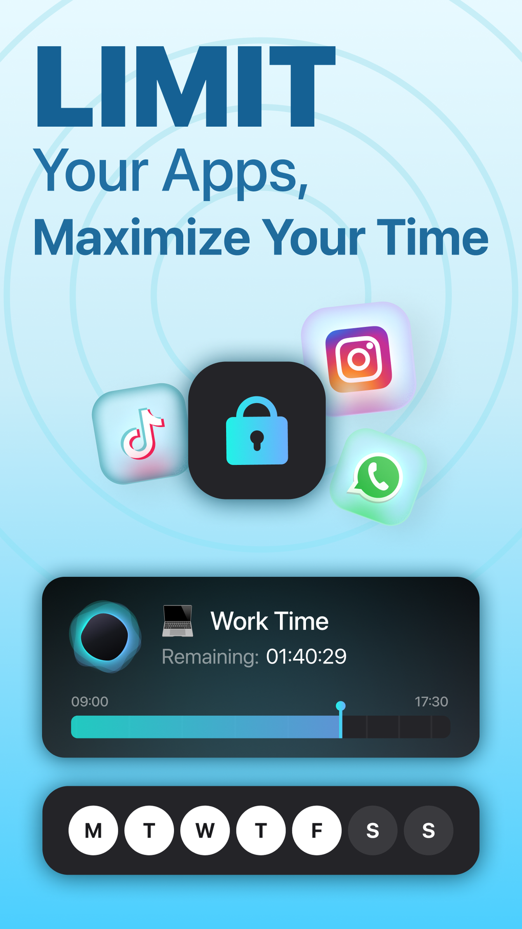 Limit screen time control para iphone descargar