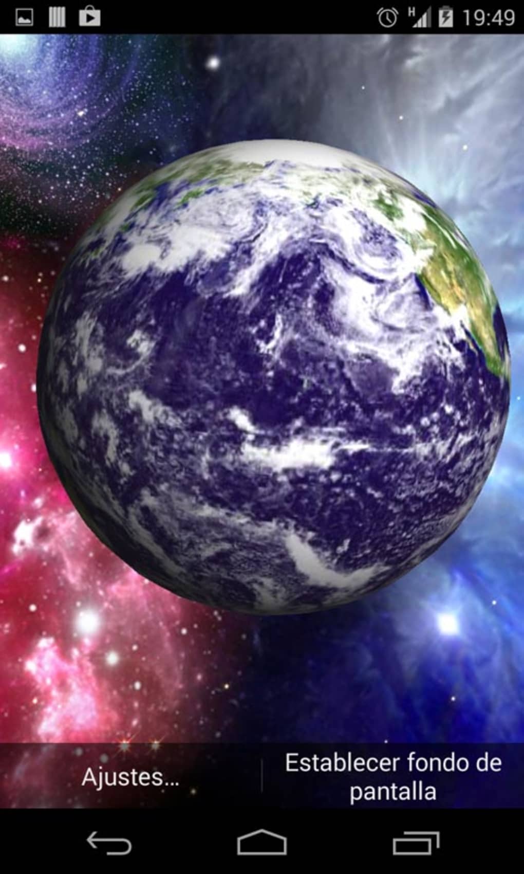 Planet Earth 3D Live Wallpaper HD for Android - Download