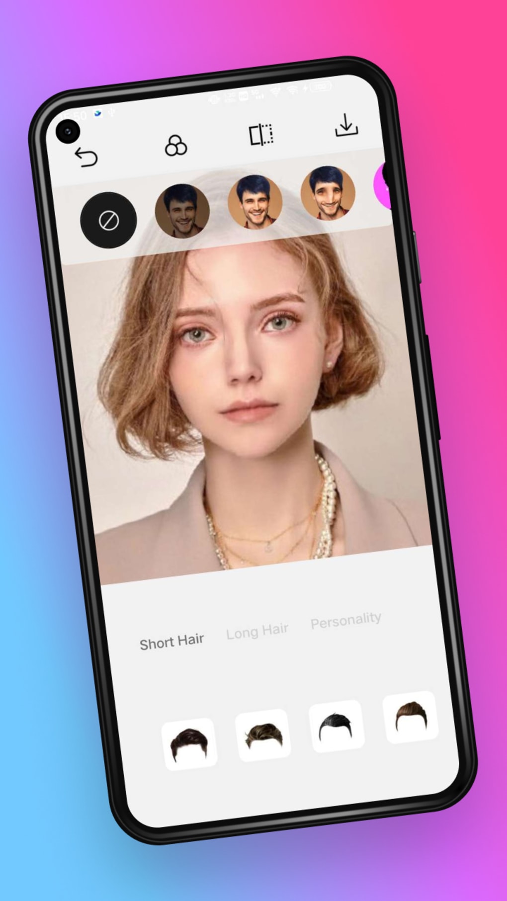 Top 139+ short hairstyle app for android super hot