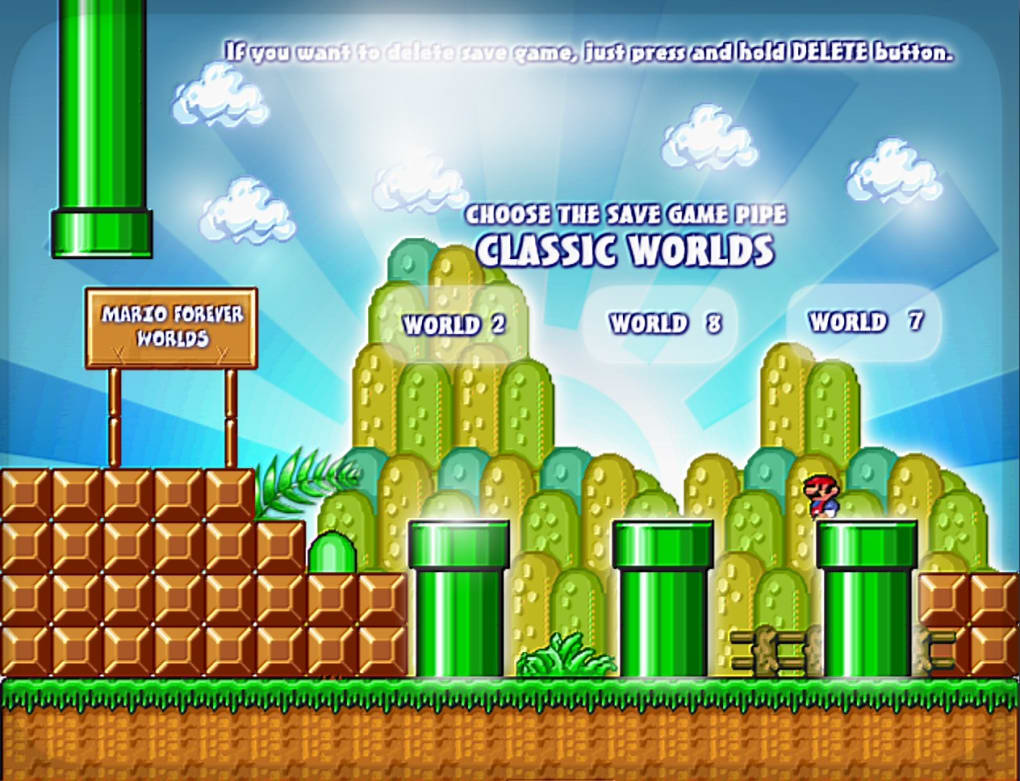 Free Download for 'Super Mario 3: Mario Forever' for PC