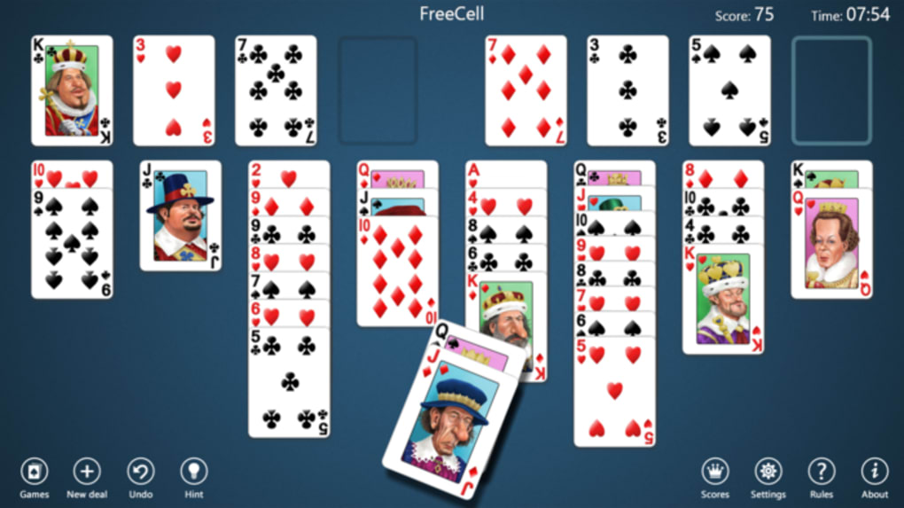 online games freecell solitaire