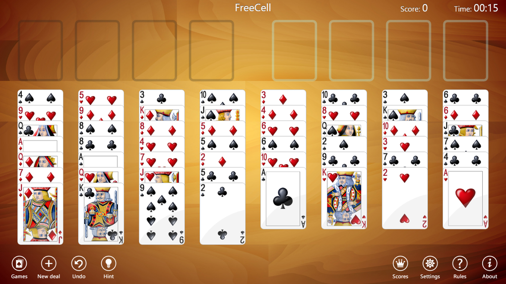 microsoft freecell game download for windows 7