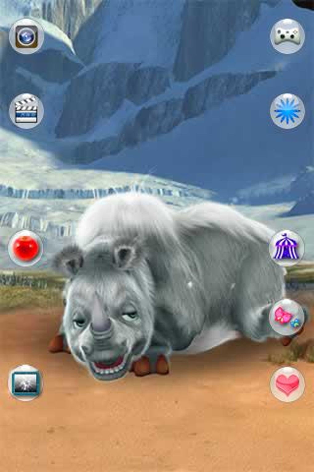 Talking Woolly Rhinoceros для Android — Скачать