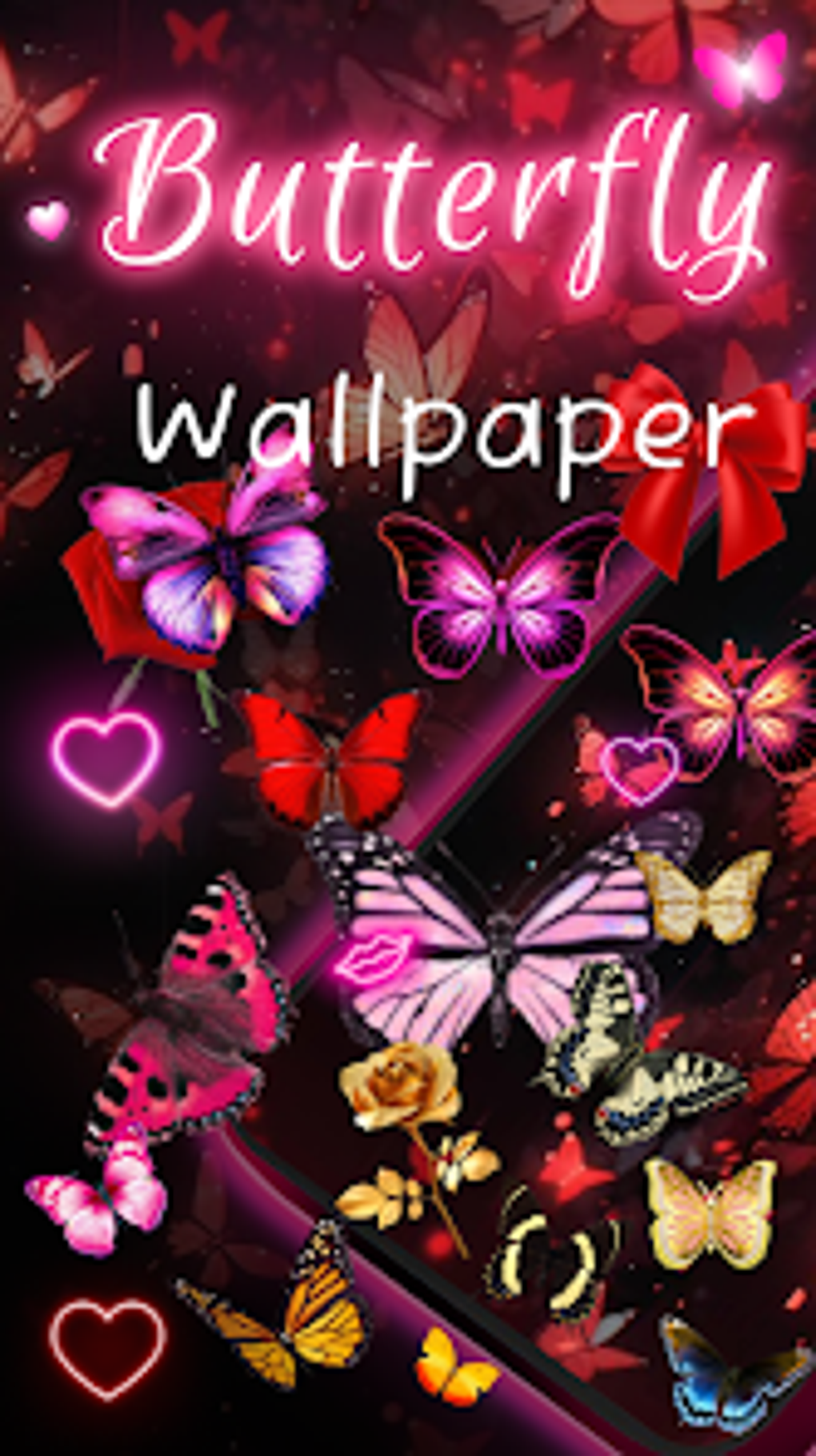 Sparkling Butterfly Wallpaper for Android - Download