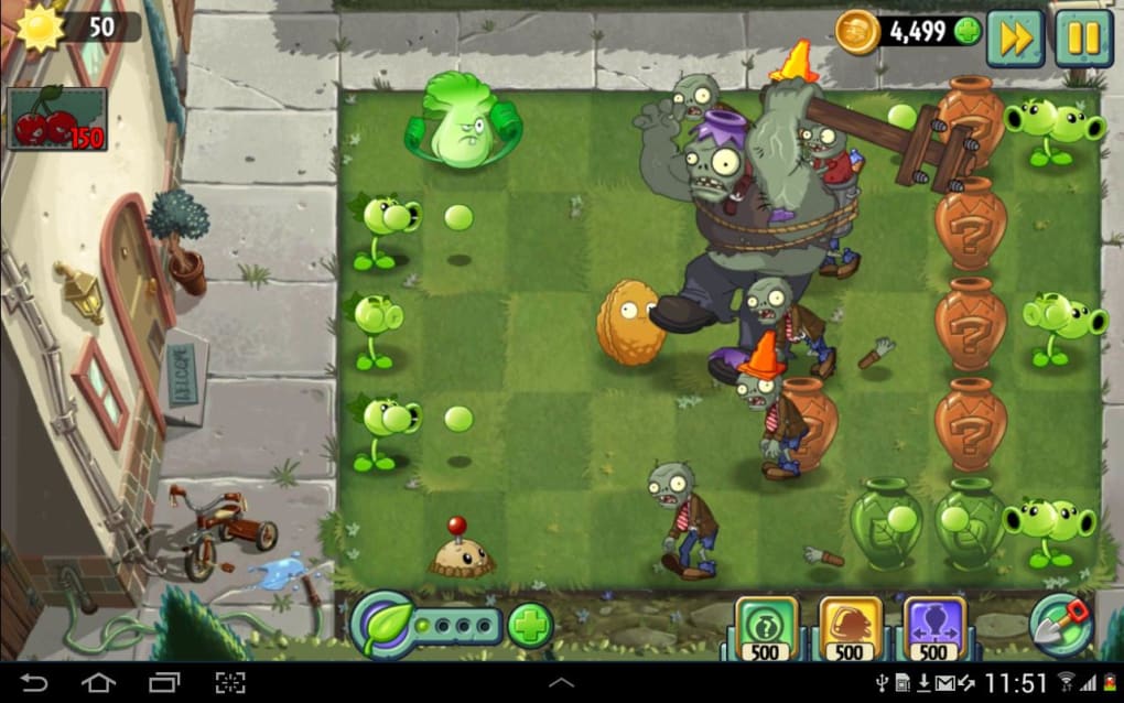 Plants vs Zombies 2 Apk İndir (Taş ve Para Hileli)