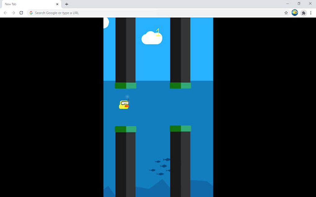 Duck Dive Arcade Game para Google Chrome Extensión Descargar