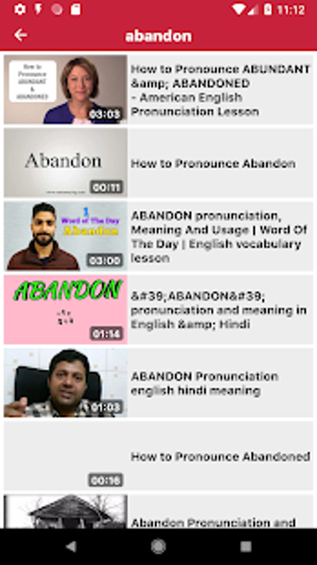 Android English Pronunciation PRO 