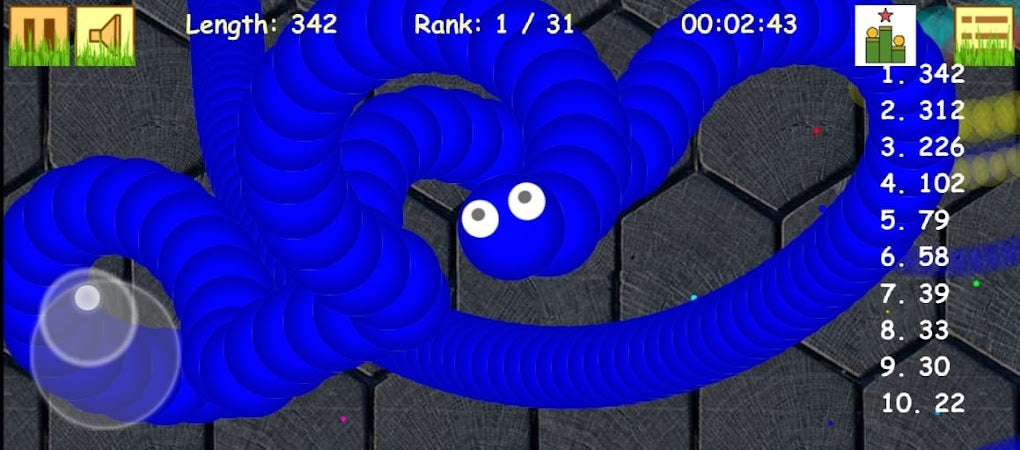 Snake Battle: Worm Snake Game Game for Android - Download