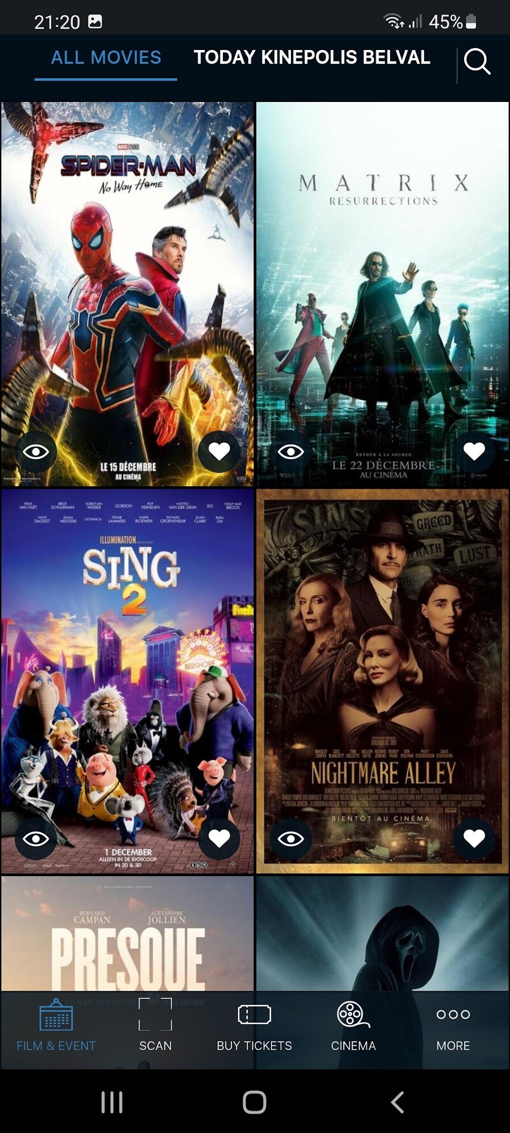 Kinepolis APK Para Android Download