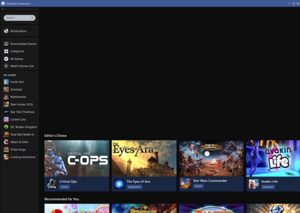 Facebook lança Gameroom, sua plataforma de jogos para PC - Canaltech