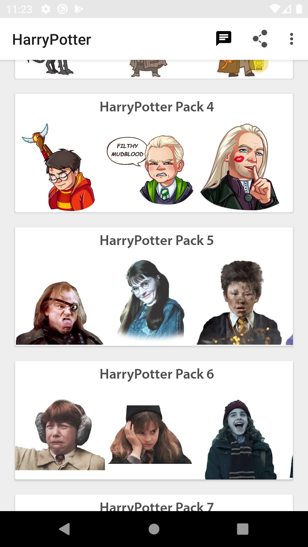 Stickers of Wizards for Muggles WastickerApps для Android — Скачать