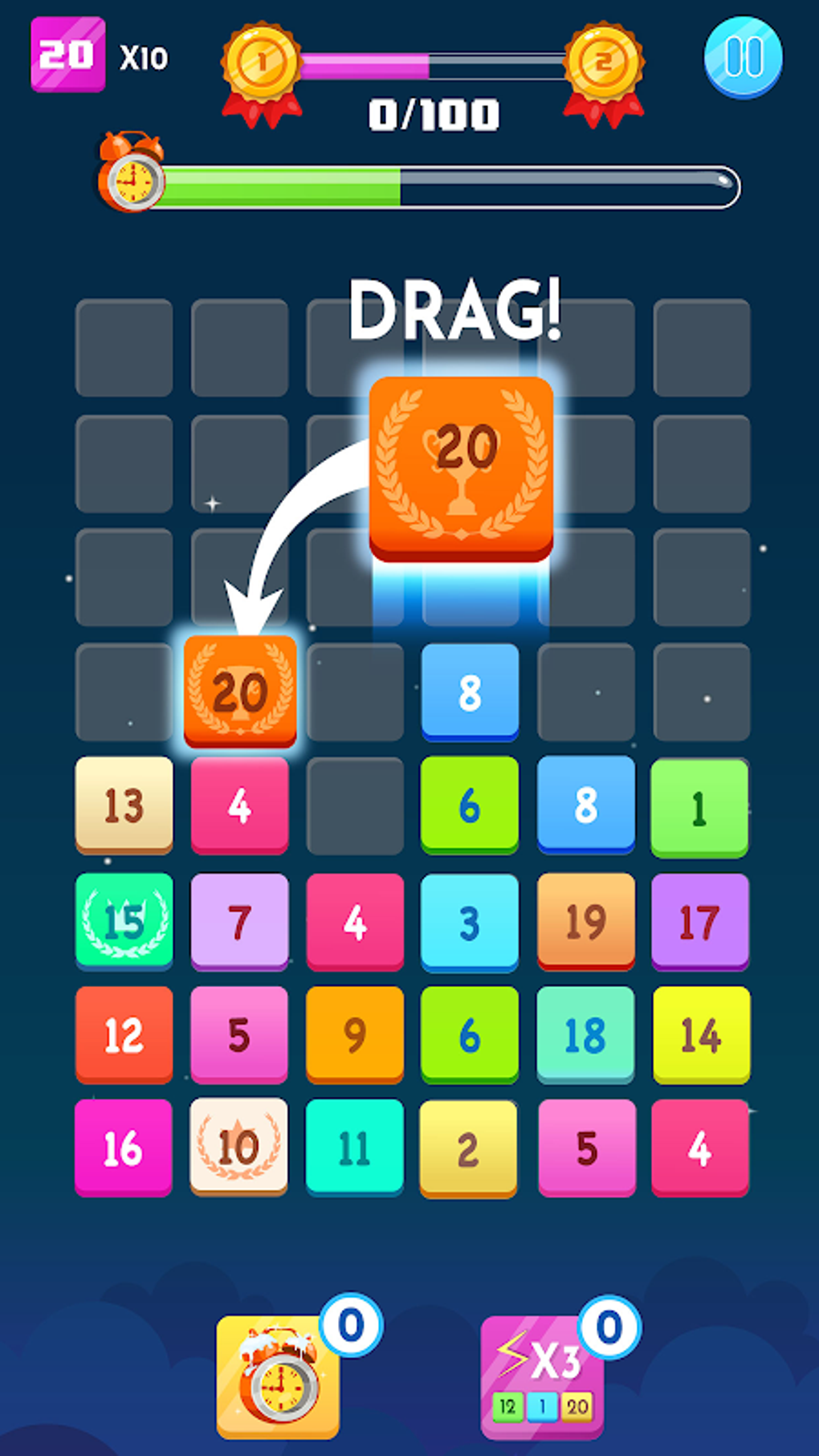 Number Blocks - Merge Puzzle APK voor Android - Download