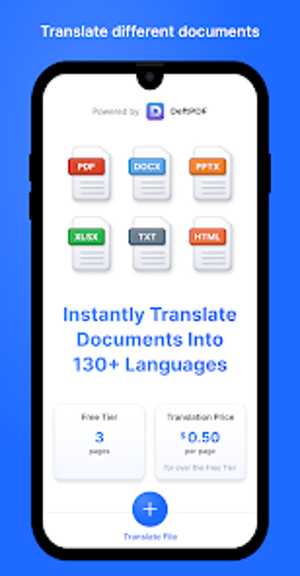 DeftPDF Document Translator для Android — Скачать