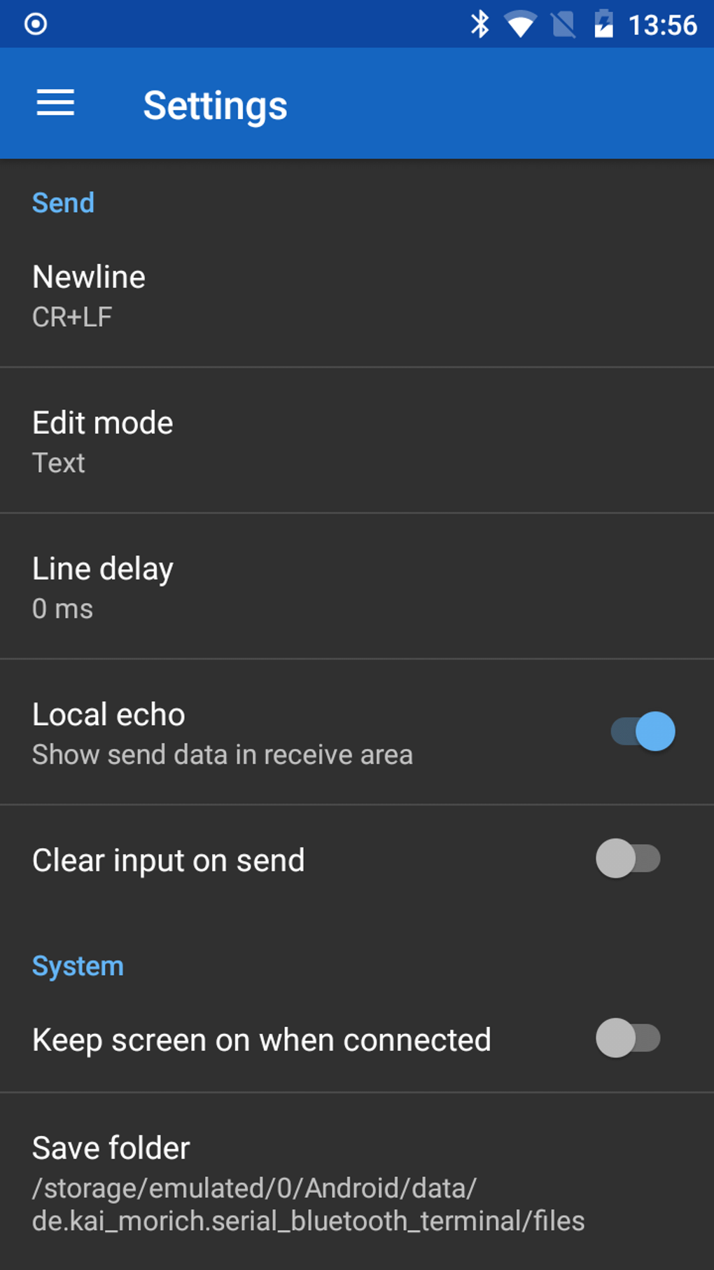 Serial Bluetooth Terminal APK для Android — Скачать