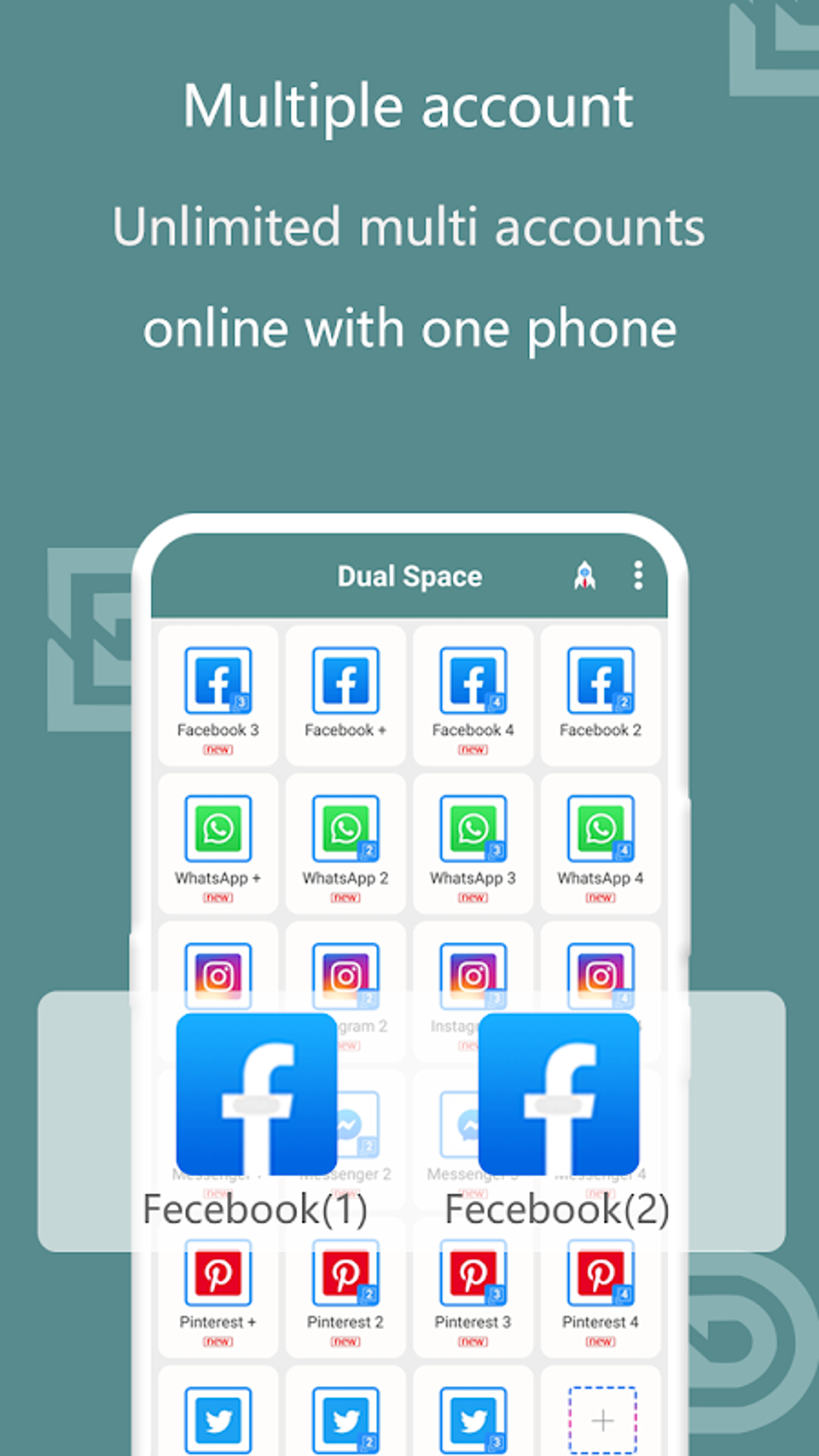 Parallel Space ‒ Dual Accounts on the App Store