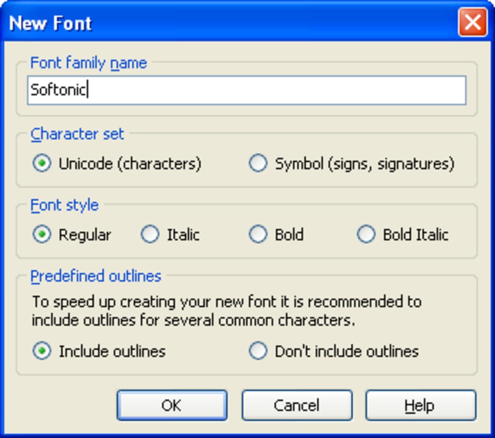 for windows download FontCreator Professional 15.0.0.2945