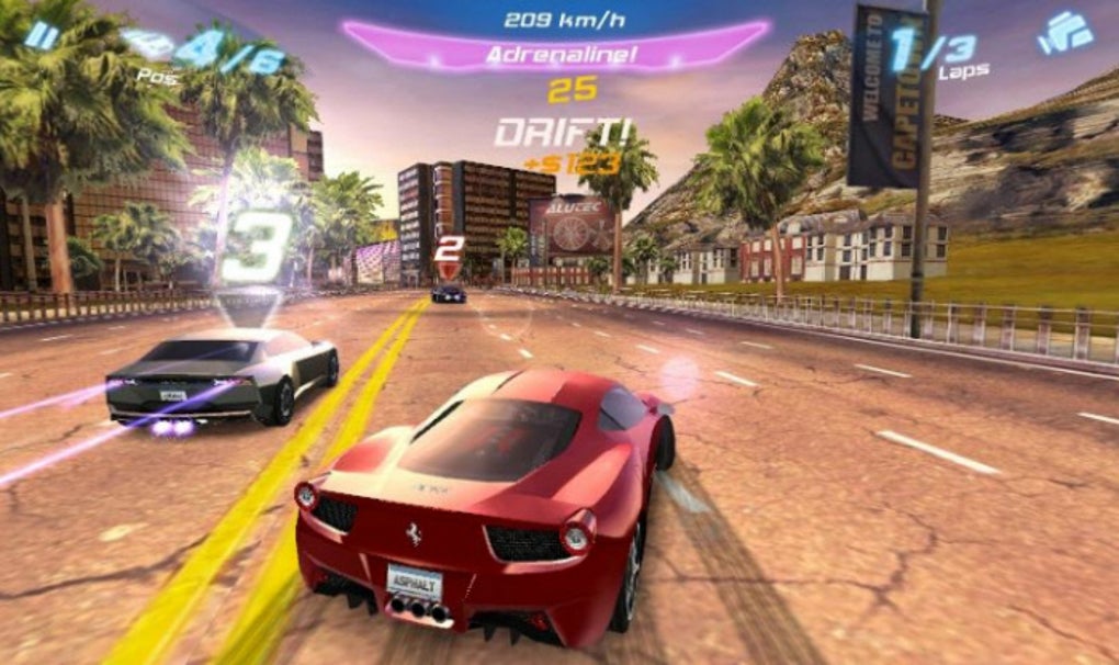 Asphalt 6: Adrenaline HD Для Android — Скачать