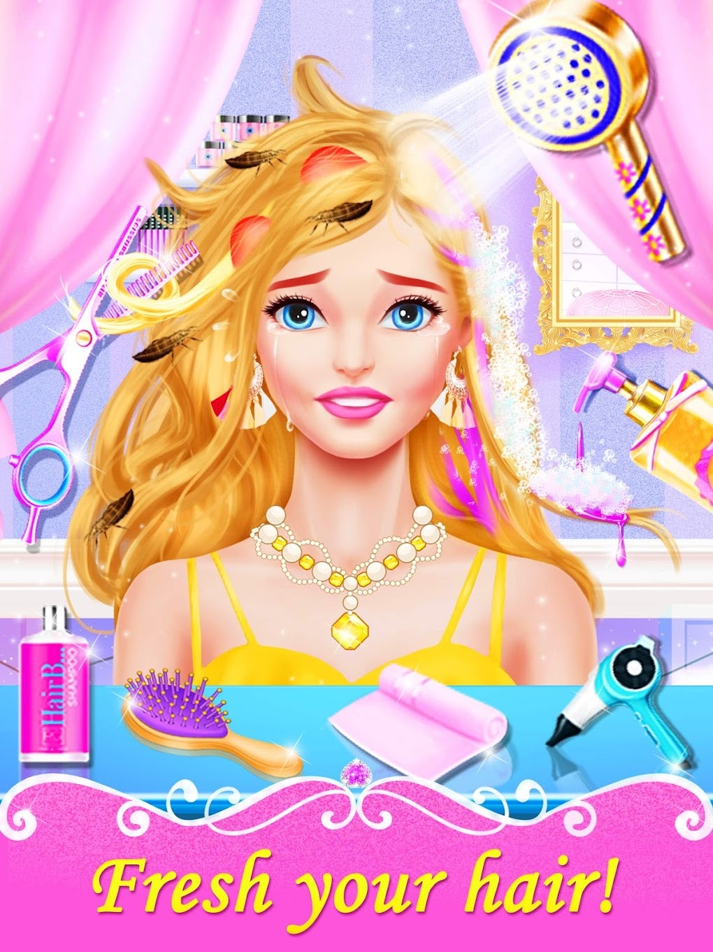 Girl Games Hair Salon Makeup For Android Download Girl Games Hair Salon Makeup For Android Download