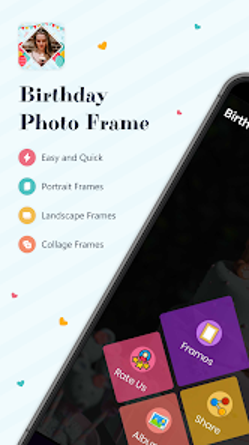 Birthday Photo Frame Editor для Android — Скачать