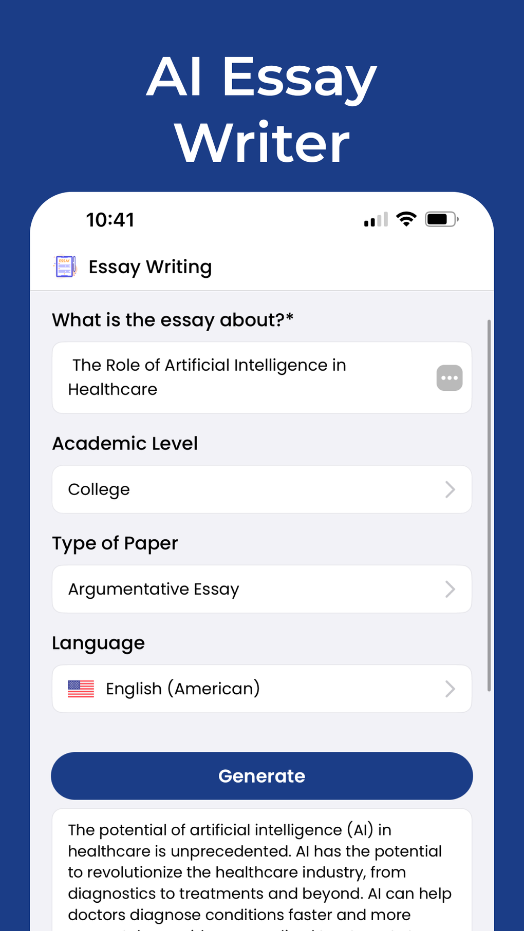 spanish essay writer ai