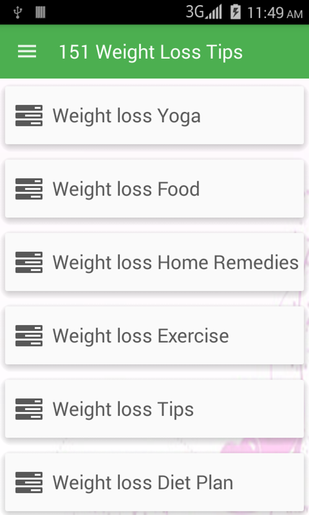 151 Weight Loss Tips APK for Android Download
