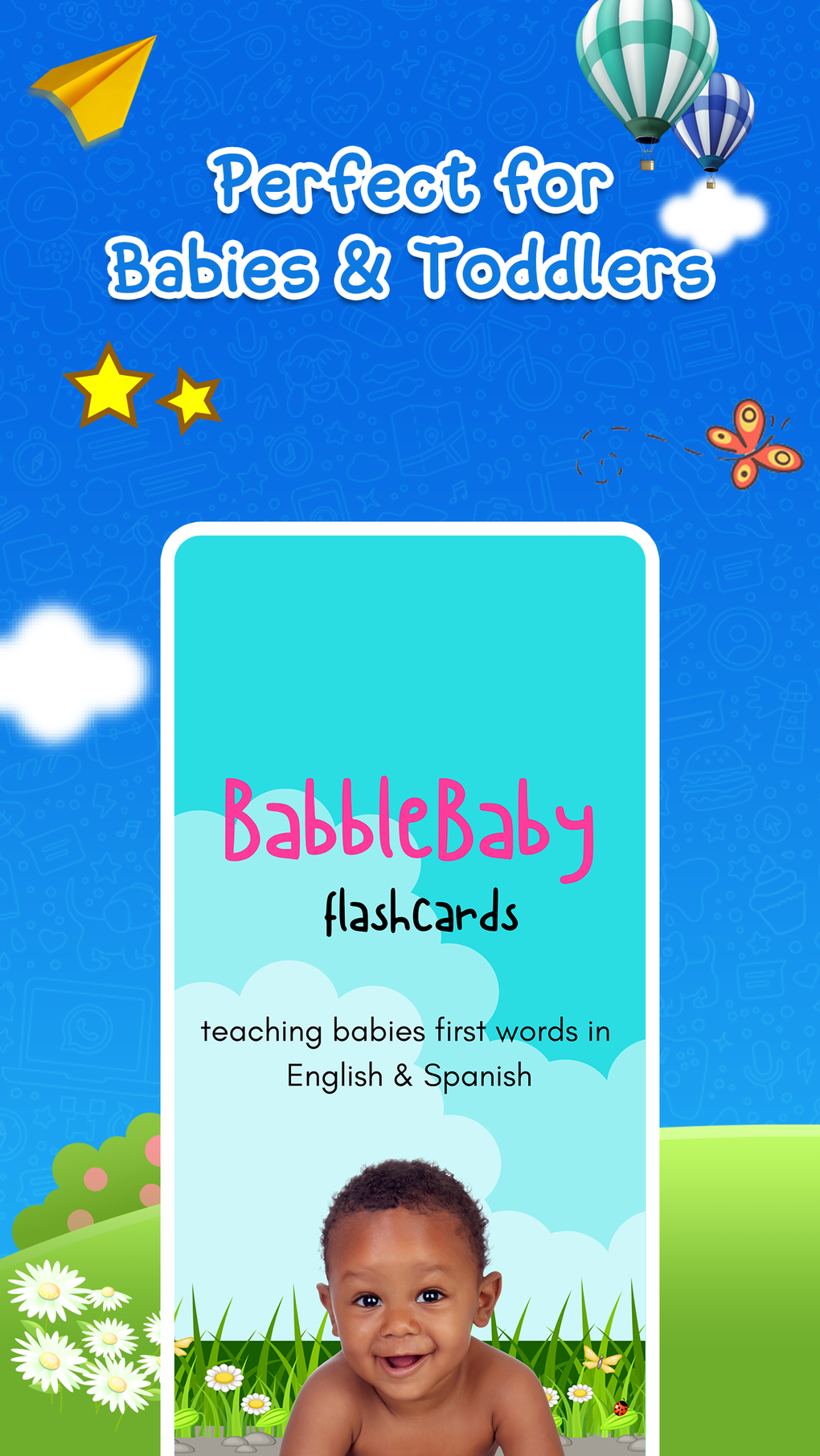 Baby Words Toddler Flashcards for iPhone - Download