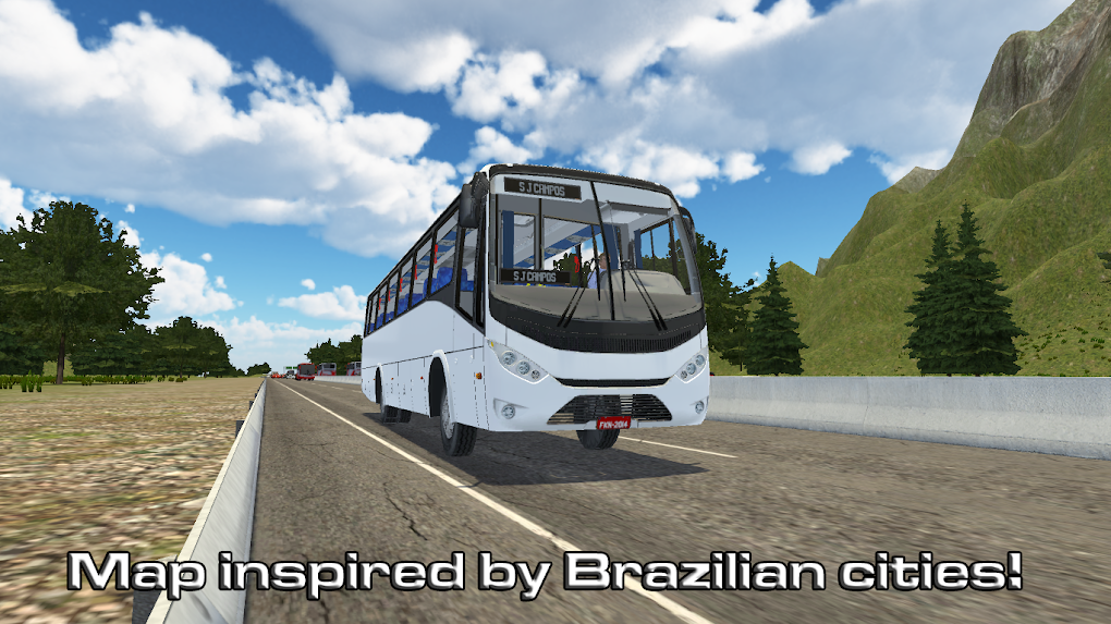 VIP4 Bus Passenger City Driver  Proton Bus Simulator Urbano Android  Gameplay 