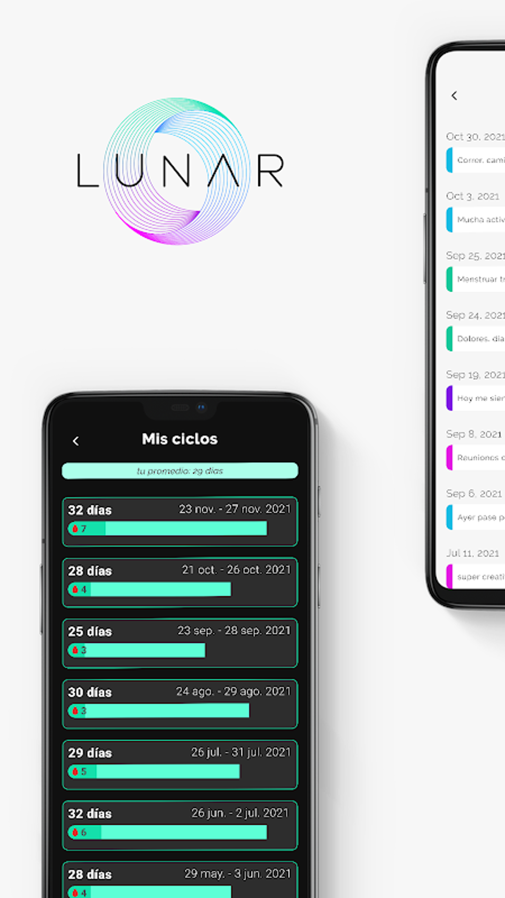 LUNAR APP ama tu ritmo APK для Android — Скачать