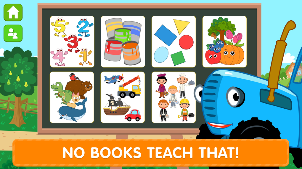 Blue Tractor Toddler Learning for iPhone Download