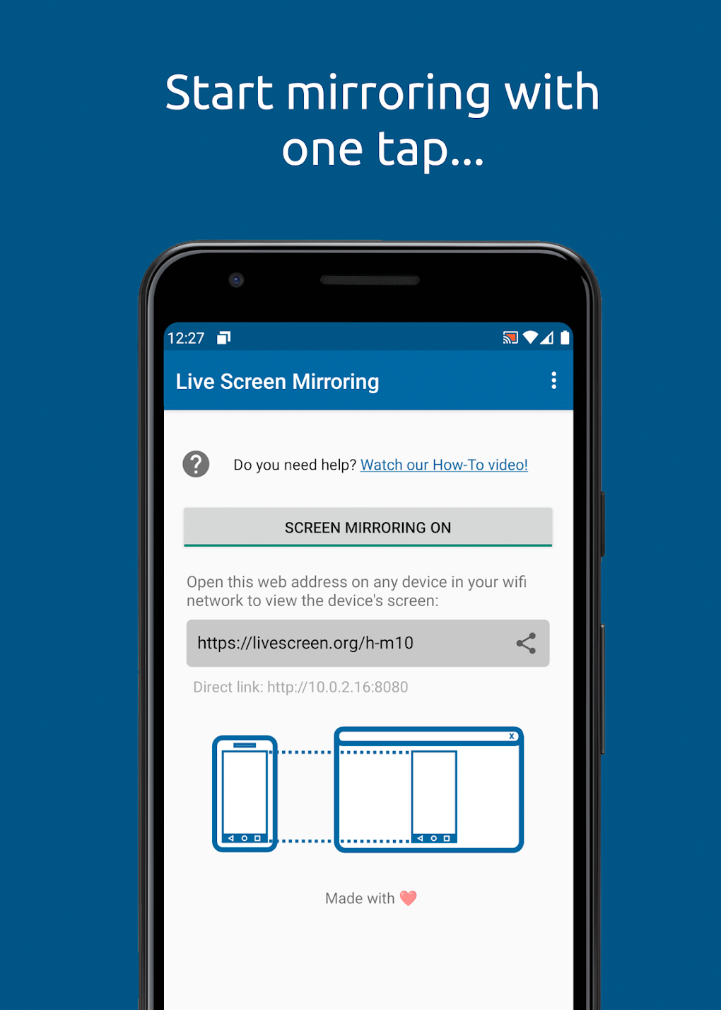 Live Screen - Screen Mirroring APK для Android — Скачать