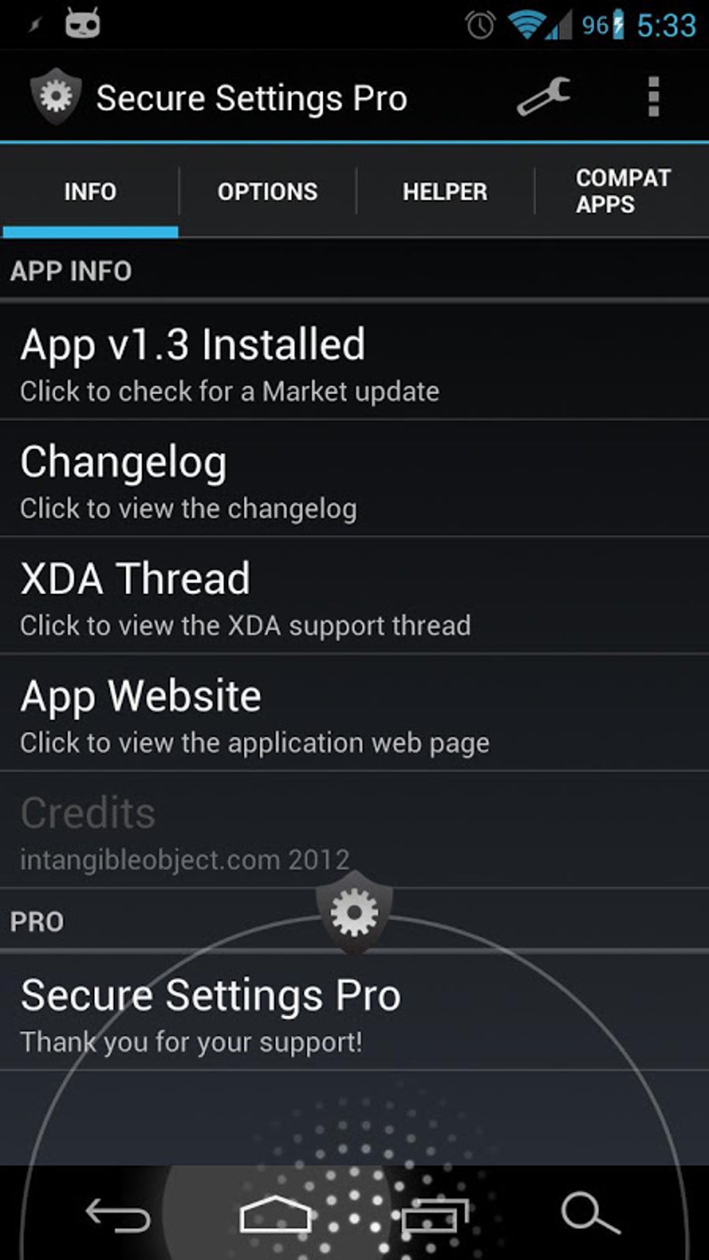 Android 용 Secure Settings APK - 다운로드