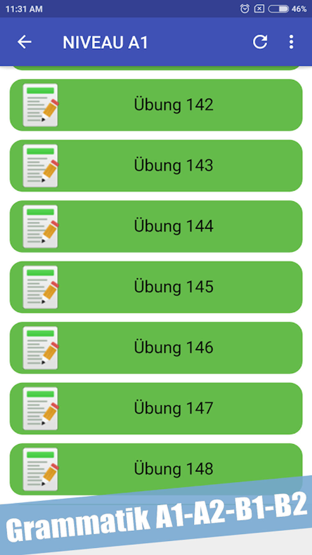 Test Zur Deutsch Grammatik A1 A2 B1 B2 APK For Android Download