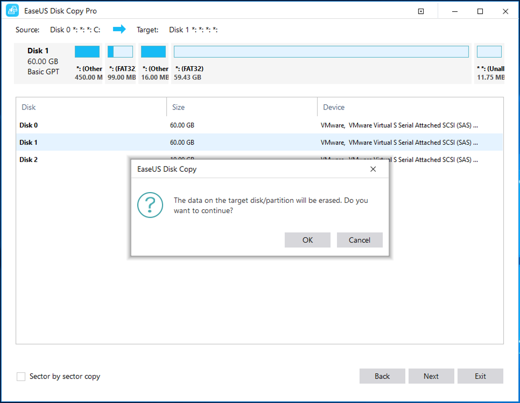 free instals EaseUS Disk Copy 5.5.20230614