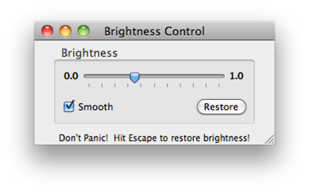 Brightness Control For Mac 無料 ダウンロード