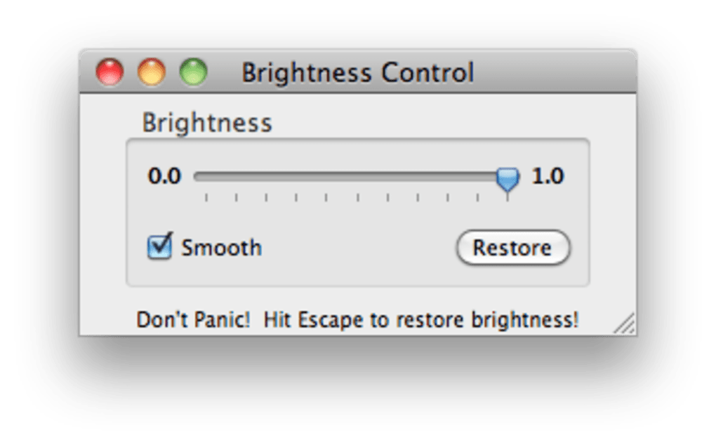 brightness controller mac
