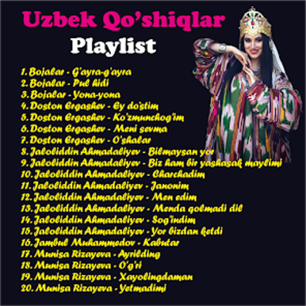 Ozbek Eng Yaxshi Qoshiqlari para Android - Download