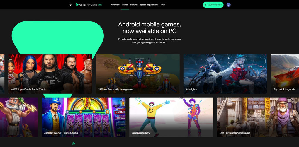 Google Play Games chega ao PC com Windows - Rode jogos Android no PC 