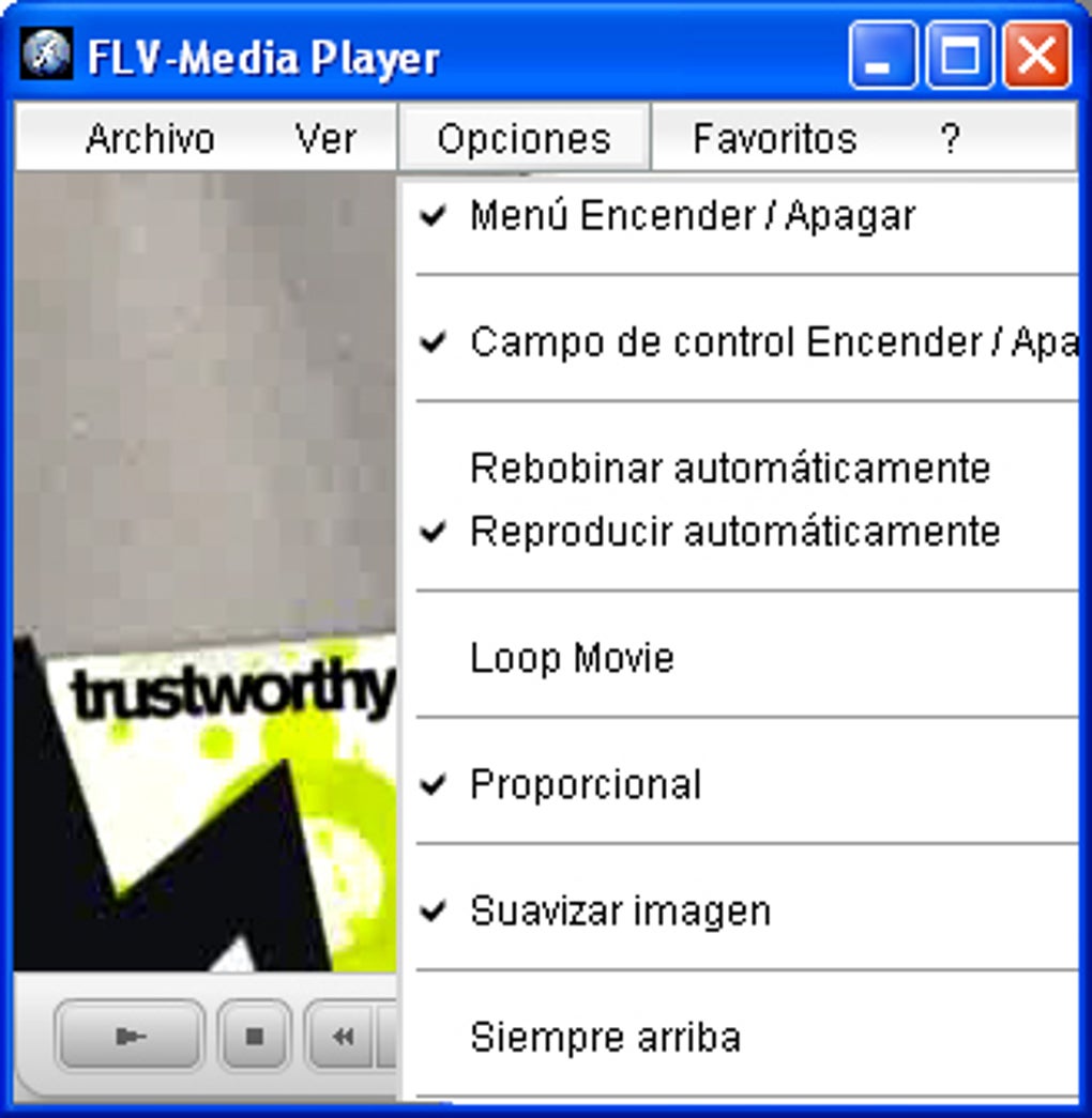 Flv media deals player