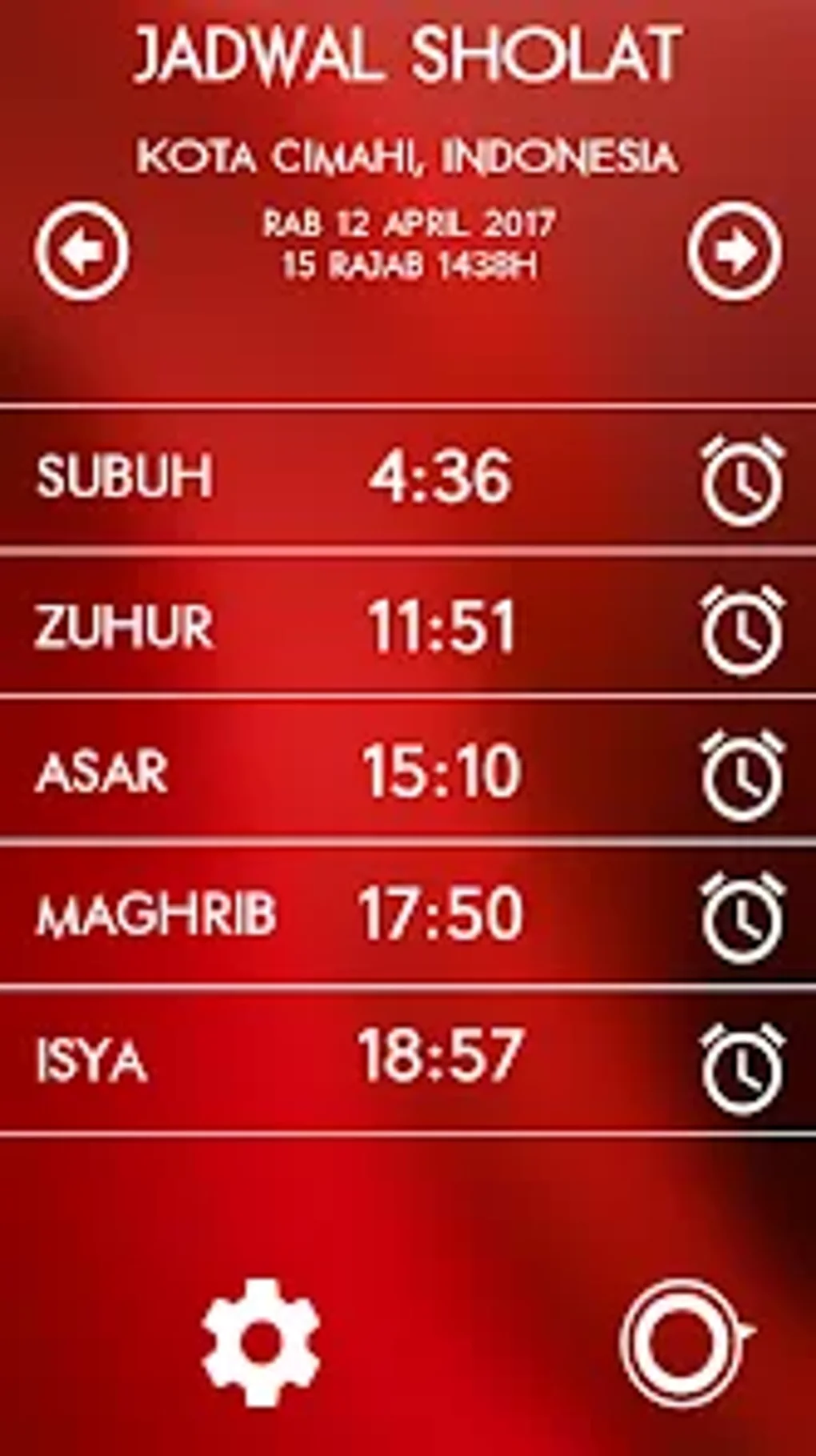 Jadwal Sholat Indonesia For Android - Download