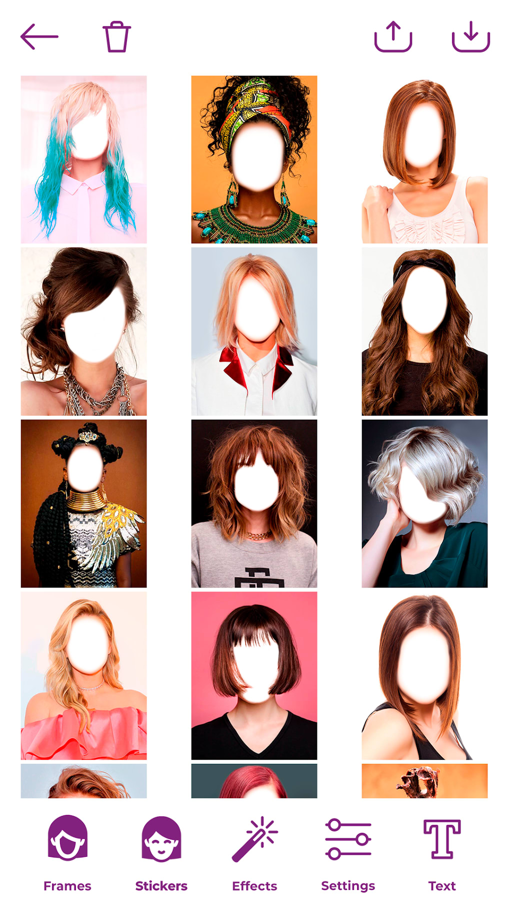 Woman Hairstyle Photo Editor para Android - Descargar