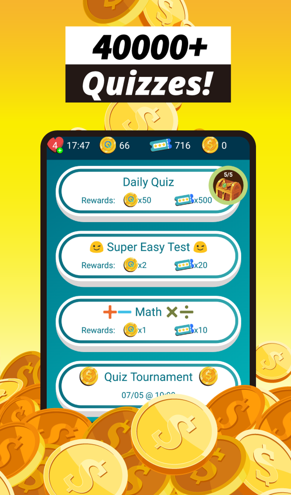 Super Quiz - Conhecimentos Gerais Brasil - Baixar APK para Android