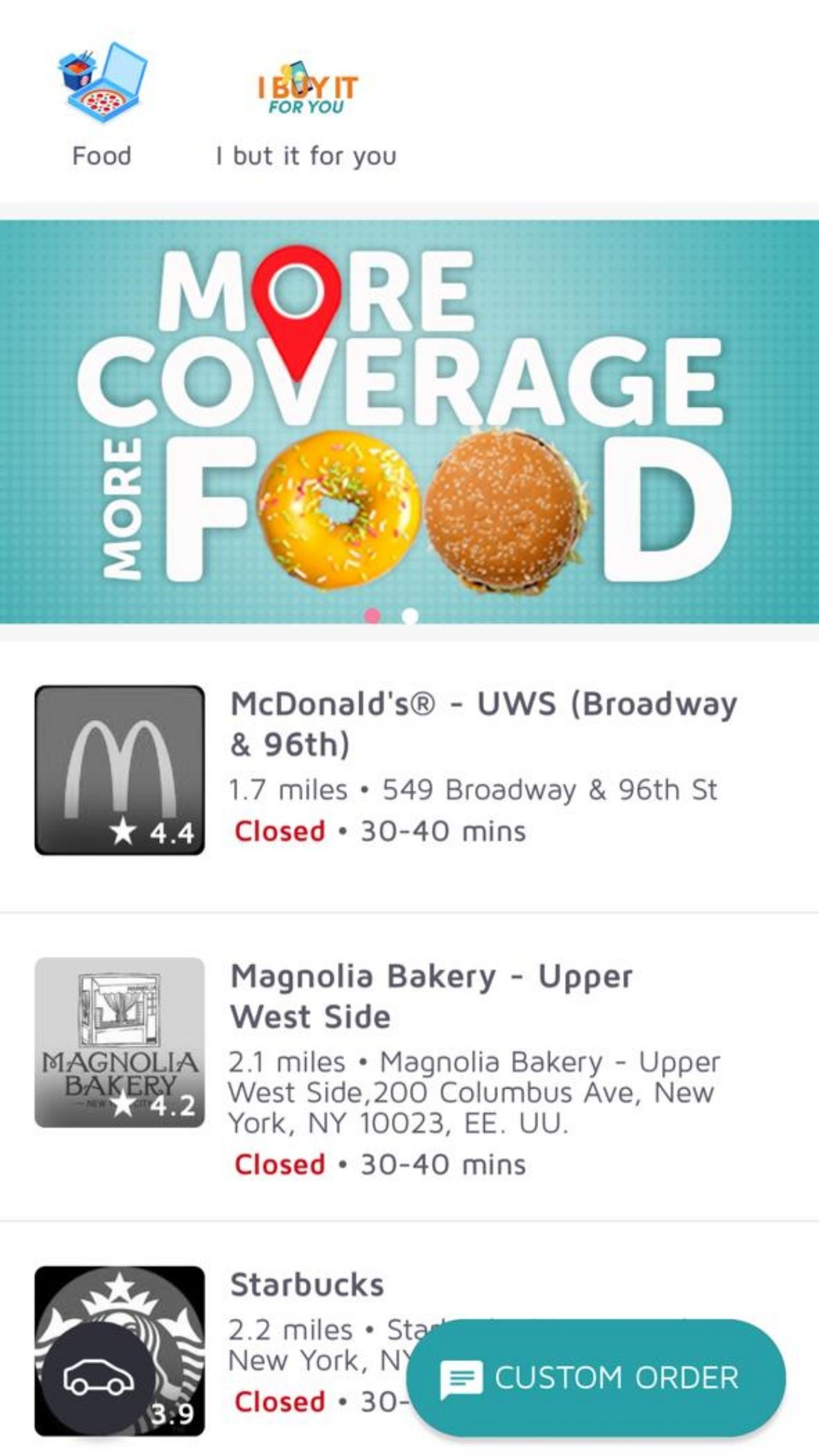 Patio delivery for iPhone Download