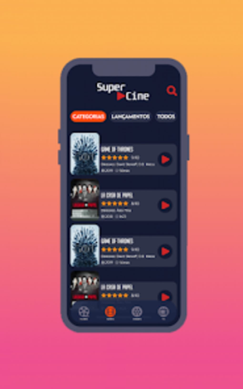 Super Cine HD - Filmes e Séries Online