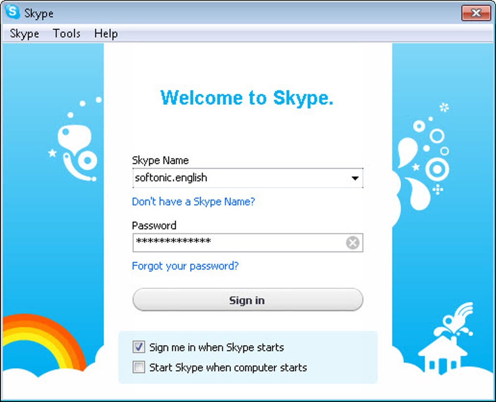 standalone app for skype