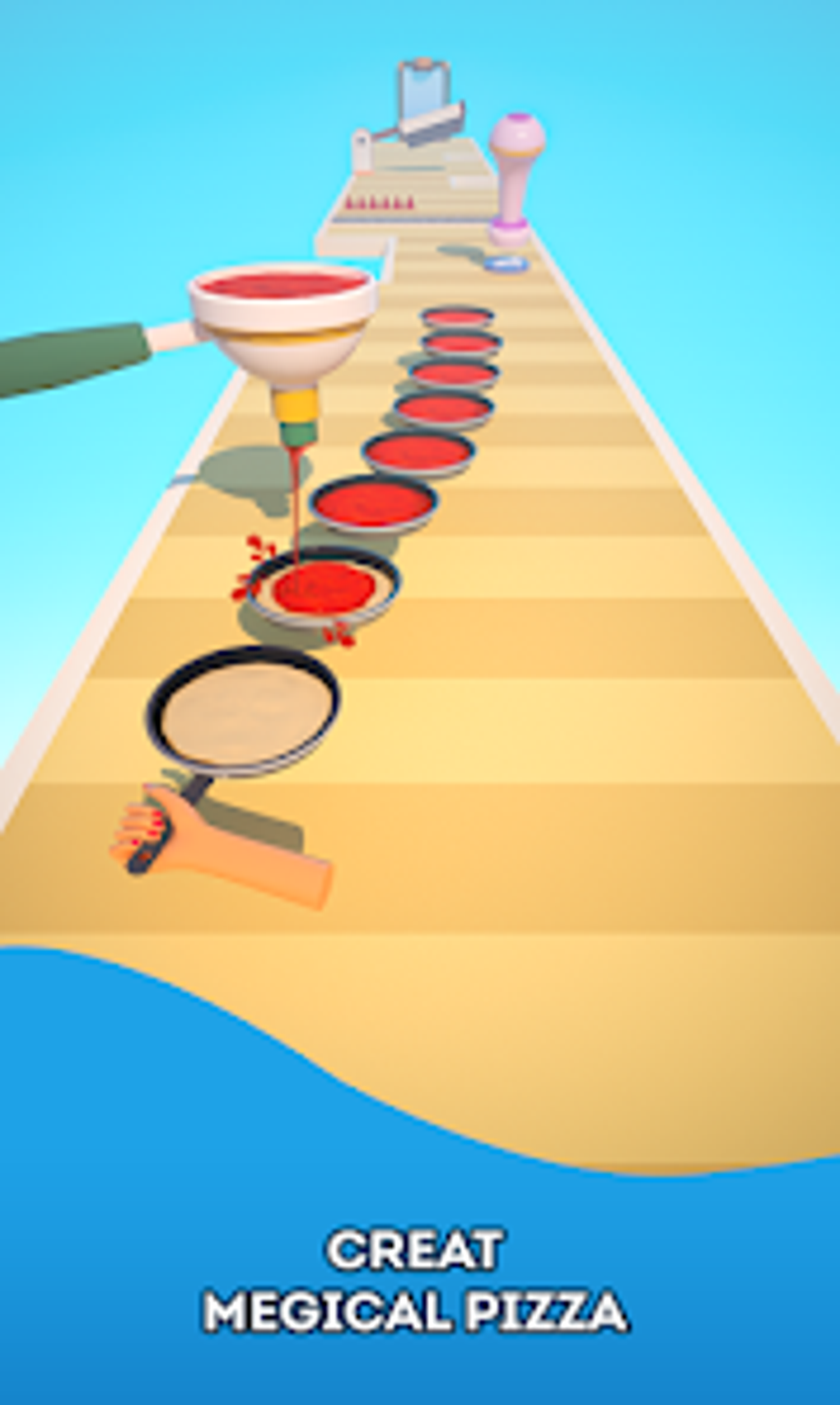 Pizza Game Pop Stack Pizza 3D для Android — Скачать