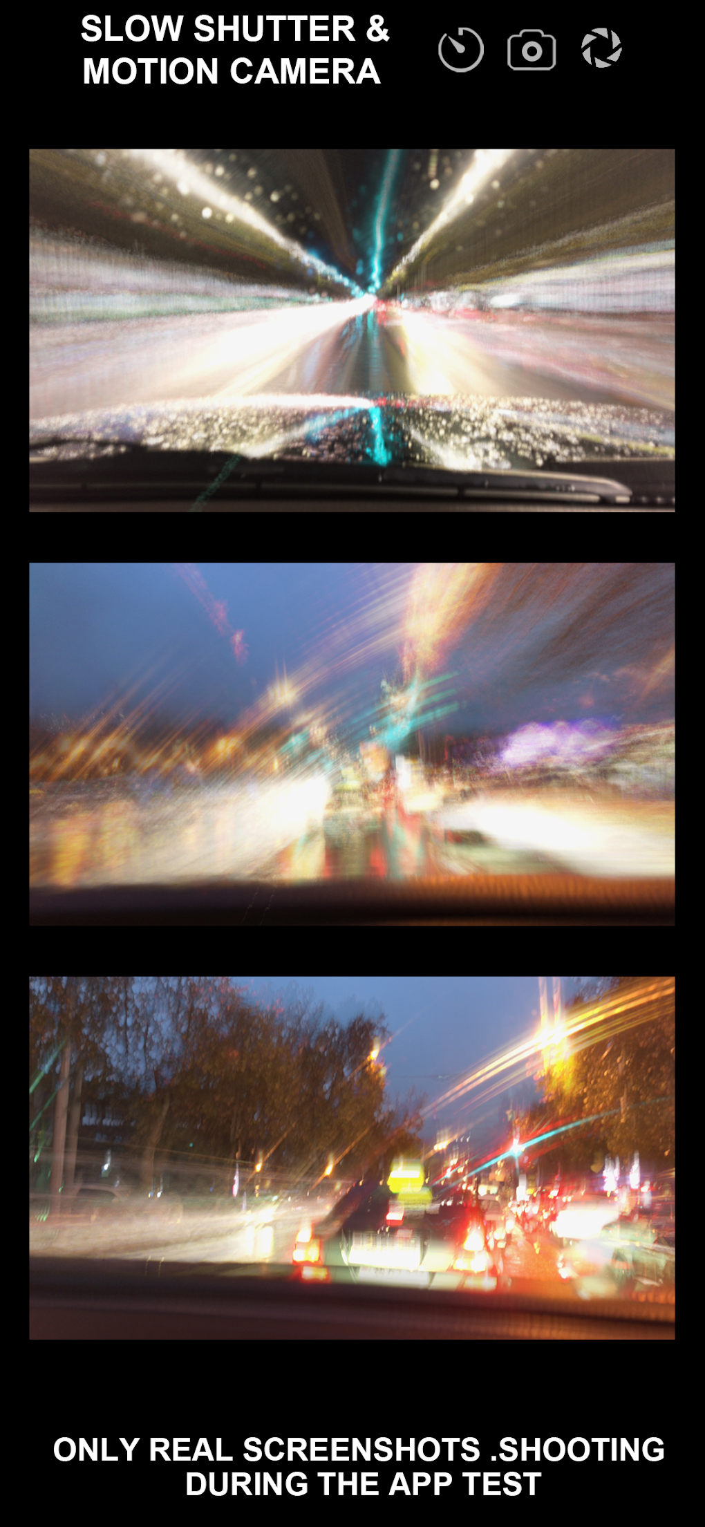 Slow Shutter and Motion Camera for Android - Download